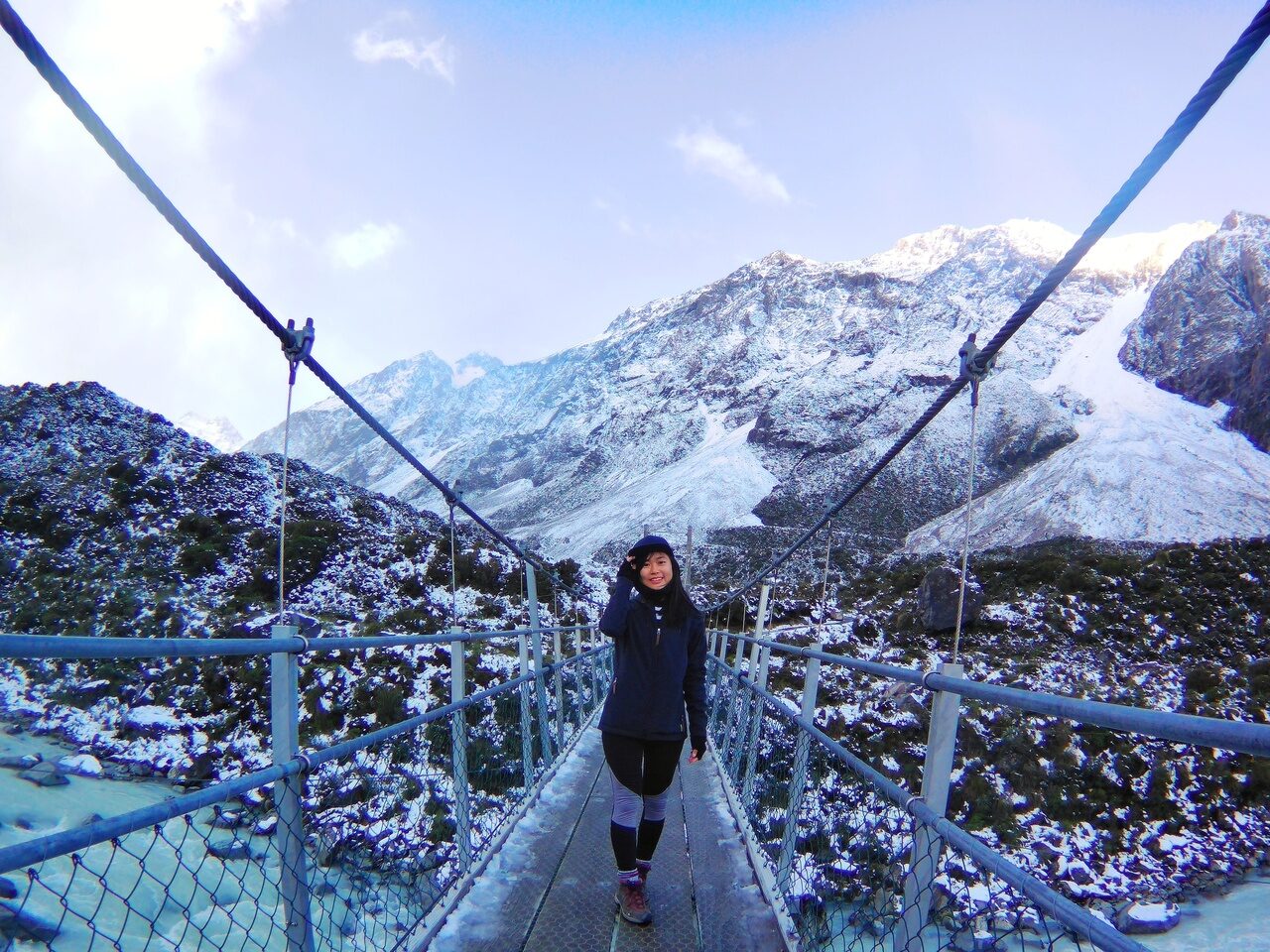 travel guide South Island Hooker Valley Track Mt Cook